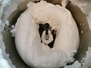 closeup of a swan - Eisschnee, aufgeschlagenen Eiweiß 