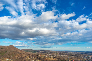 A small town in the Carpathians