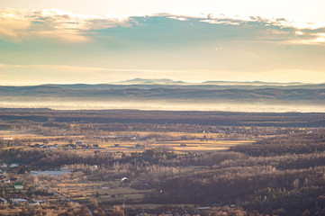 A small town in the Carpathians