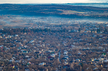 A small town in the Carpathians