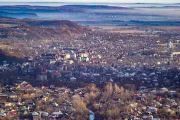 A small town in the Carpathians