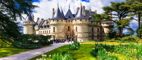 Most beautiful medieval castles of France - Chaumont-sur-Loire, Loire valley