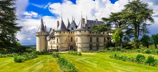 Gardinen Die schönsten mittelalterlichen Schlösser Frankreichs - Chaumont-sur-Loire, Loiretal © Freesurf