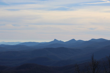 Fototapeta premium Mountains evening