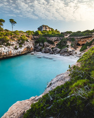 Caló del Moro, secluded beach in Mallorca, Spain