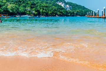 Beautiful Majahua's beach in Acapulco