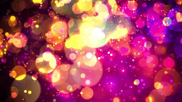 Epic Colorful Particle Rain Like Out Of Focus Lights Seamlessly Looping Background in VJ Style