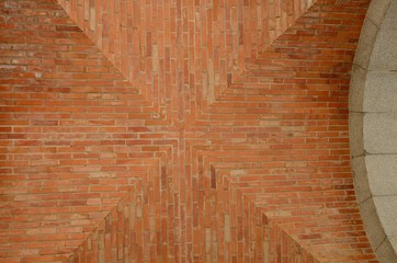 Brick ceiling