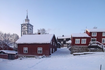 Picture from Roeros World Heritage City -Røros church, also known under the old name Bergstadens...