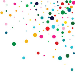 Rainbow Top Dust Postcard. Green Christmas Shine Postcard. Top Card. Celebrate White Design.