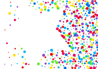 Green Splash Independence Pattern. Celebrate Polka Postcard. FallingFestive Texture. Rainbow Shine Carnival Banner. Round Carnival Texture.