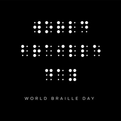 Design for Annual Celebration of World Braille Day