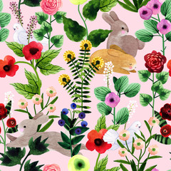 Floral seamless pattern