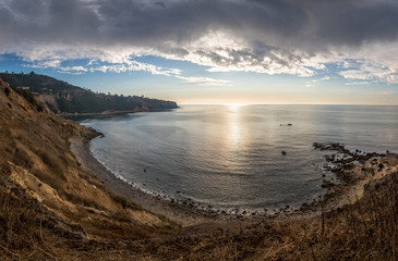 Dramatic Cloudscape over Bluff Cove