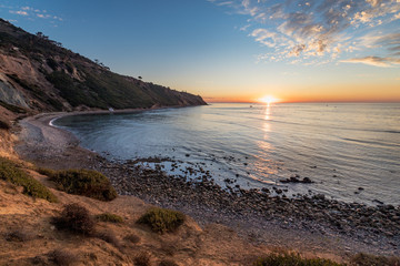 Bluff Cove at Sunset