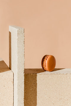 Orange macaron
