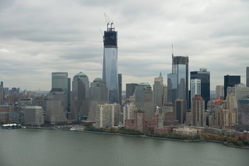 Naklejka premium Hurricane Sandy, New York