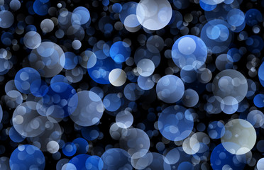 gradient party confettie circles