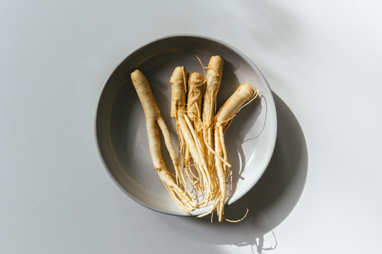 Fresh ginseng in cermac plate