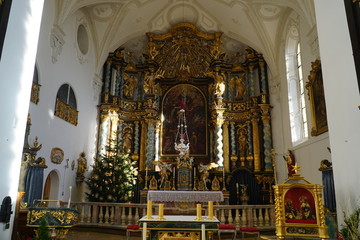 Fototapeta na wymiar Wallfahrtskirche Hoher Peißenberg