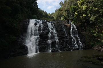 Water falls
