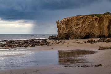 El Matador Bluffs at Sunset