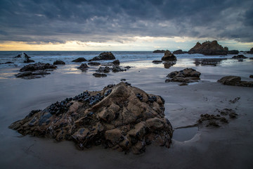 El Matador Rock Formations at Sunset