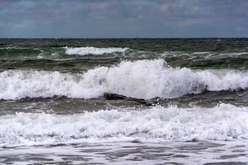 Fototapeta premium Ostseeküste bei Kühlungsborn, Mecklenburg-Vorpommern, Deutschland