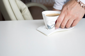 Keeping a nice cup of morning coffee 