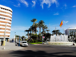 Park in Alicante, spain