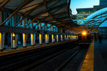 Train Station during early morning