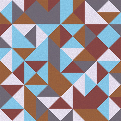 Pattern with random colored Diamonds Generative Art background illustration