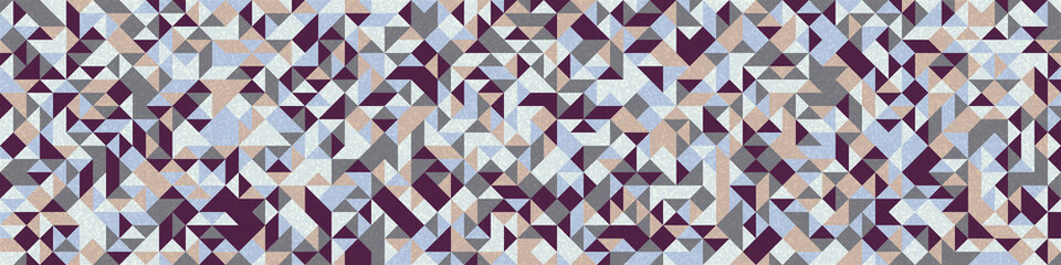 Pattern with random colored Diamonds Generative Art background illustration