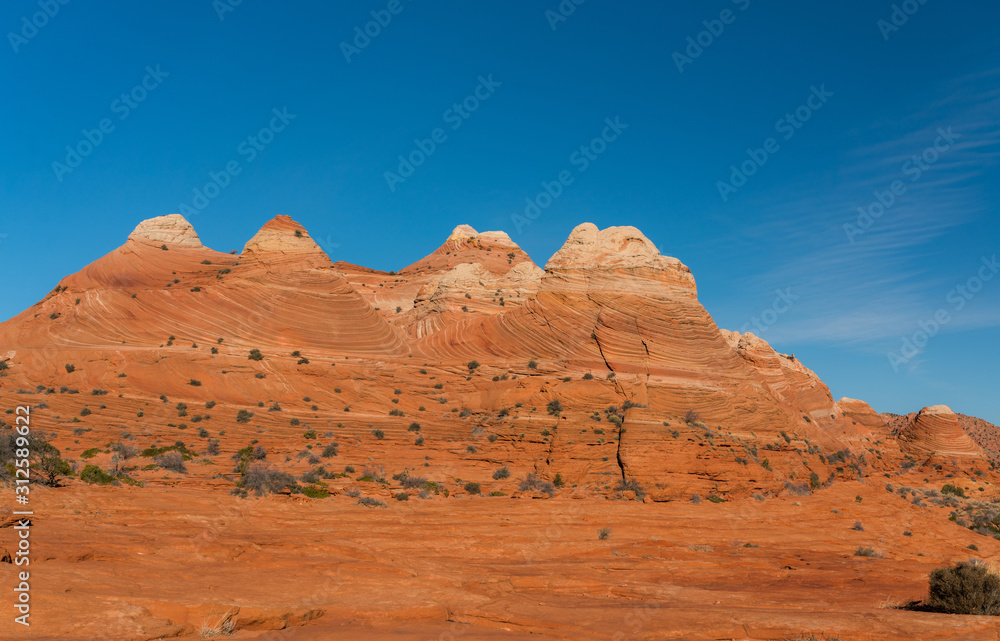 Wall mural Amazing view of the coyote buttes, Utah