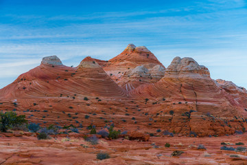 Amazing view of the coyote buttes, Utah