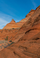 Amazing view of the coyote buttes, Utah