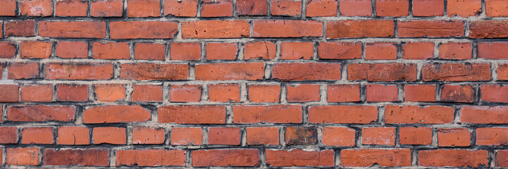 red brick wall background
