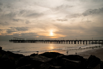 Sunset at Coney Island