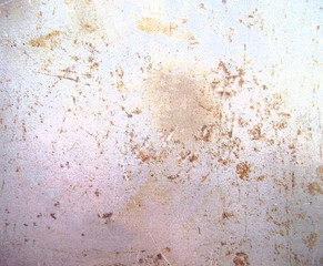 Scratched Rusty Wall Texture on Blank Background.
