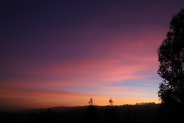 atardecer