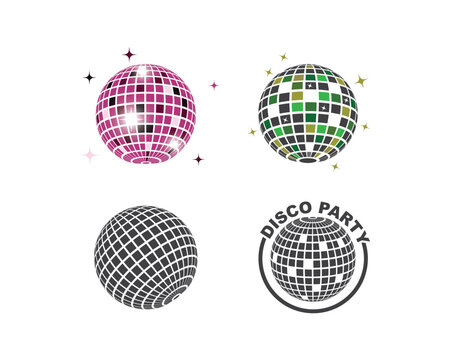 disco ball icon vector illustration design