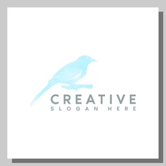bird logo, can be used for logos website and company
