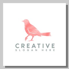 bird logo, can be used for logos website and company