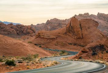 Colorful valley of fire state park, Nevada