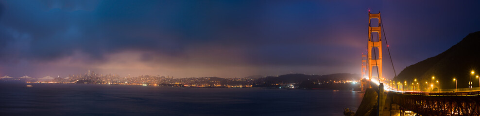 Obraz premium Amazing view of San Francisco city