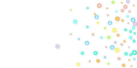 Pharmacy Background. Clinic Backdrop.