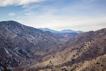 Mountain Views with Skyline and Horizon