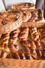 homemade scones on the basket