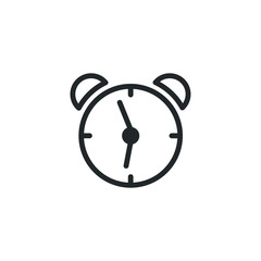 Simple icon template color editable. Time Management symbol vector sign isolated on white background illustration for graphic and web design.