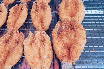 Deep Fried Sea Fish. Tasty and fish